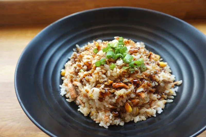 Chicken or Pork Fried Rice - Vietnamese Rice Dish at Tu Do Deli Lake Worth Beach FL